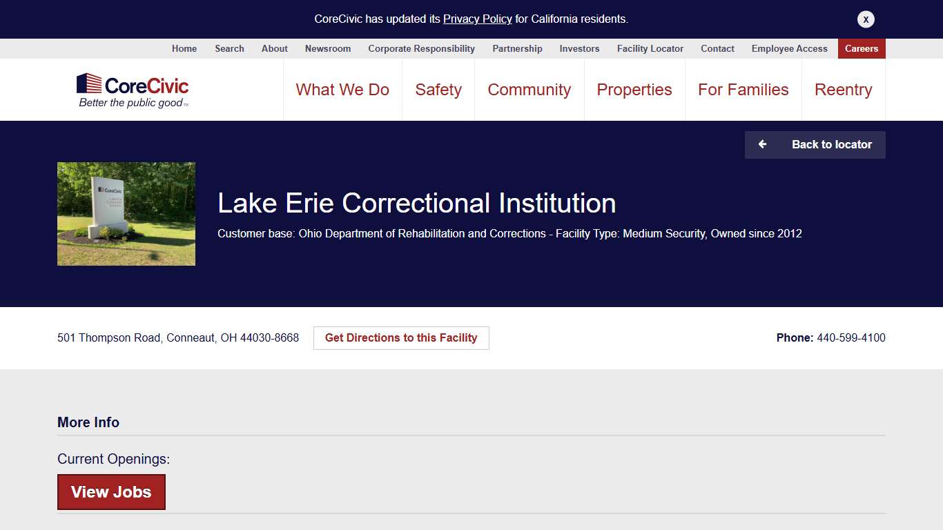 Lake Erie Correctional Institution