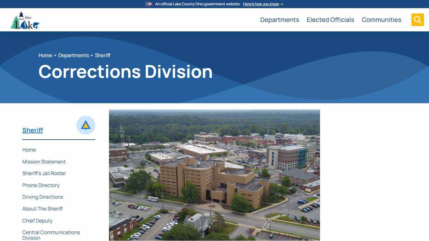 Corrections Division - Sheriff